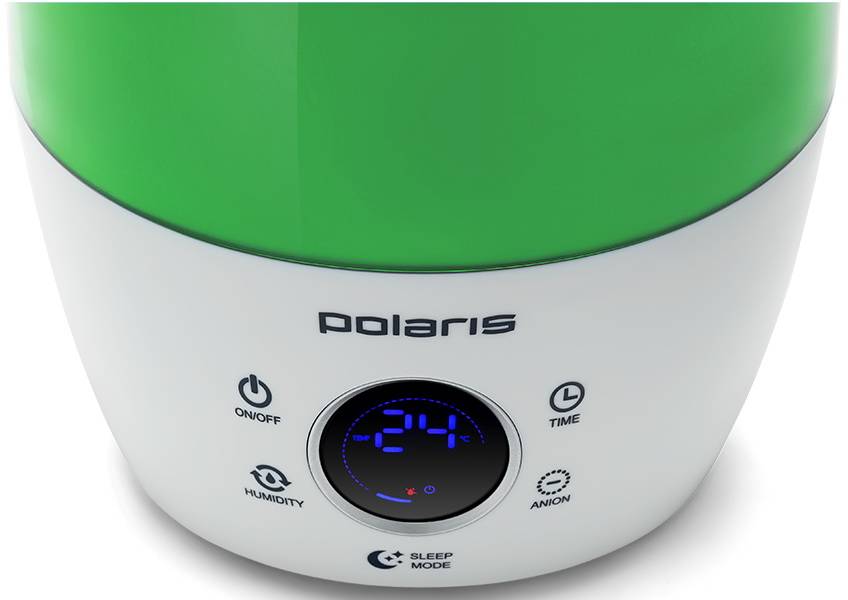 Увлажнители воздуха polaris puh 7040di (зеленый) 