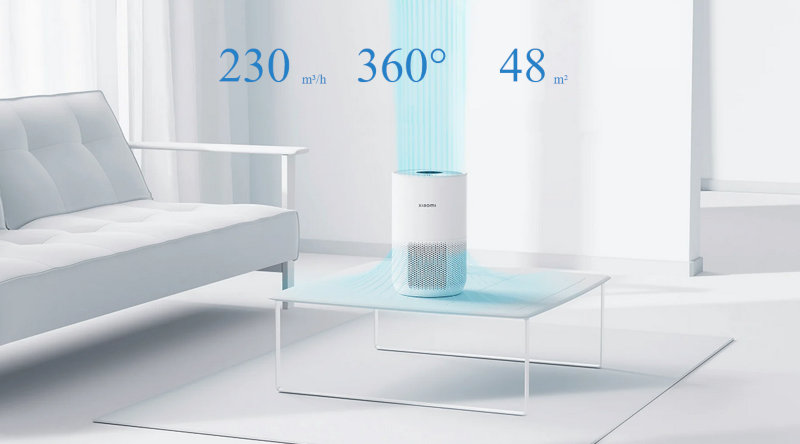 Очистители и мойки воздуха xiaomi smart air purifier 4 compact (европейская версия) 