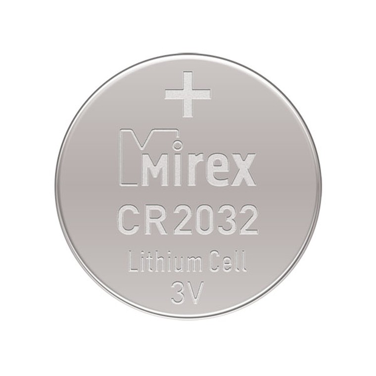 Батарейка Mirex CR2032 3V / 23702-CR2032-E1