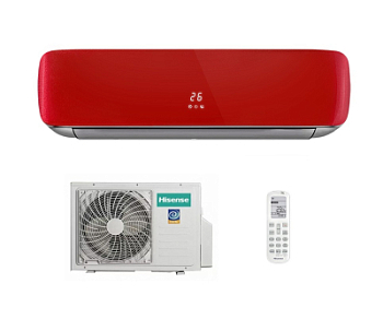 Кондиционеры hisense red crystal super dc inverter as-13uw4rvetg00(r) 