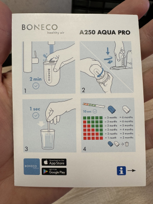 Boneco A250 Aqua Pro фильтр для воды к увл. U700, U350, U330,U300