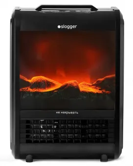 Slogger Fireplace Black [SL-2008I-E3R-B]